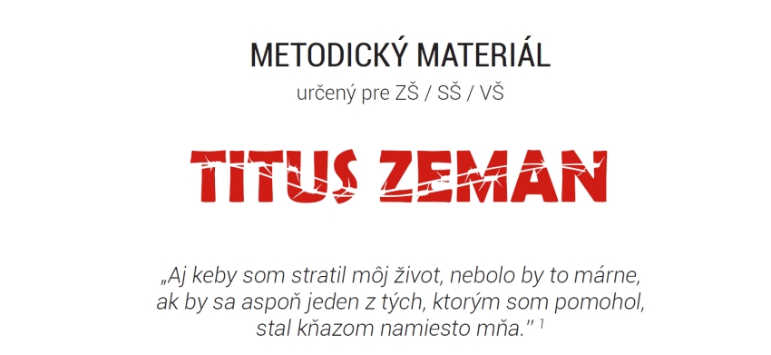Spoznajme Titusa Zemana